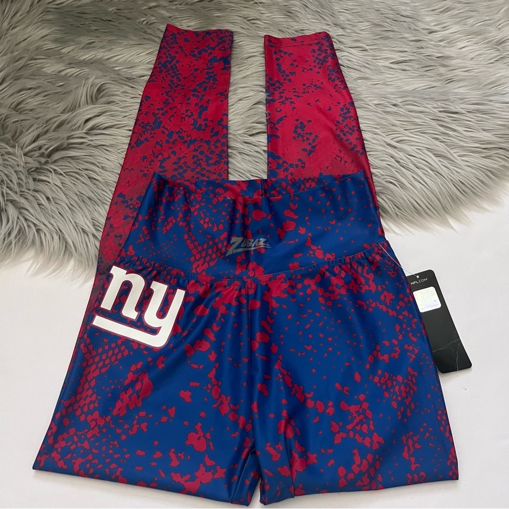 NFL New York Giants Zubaz Printed Leggings NWT